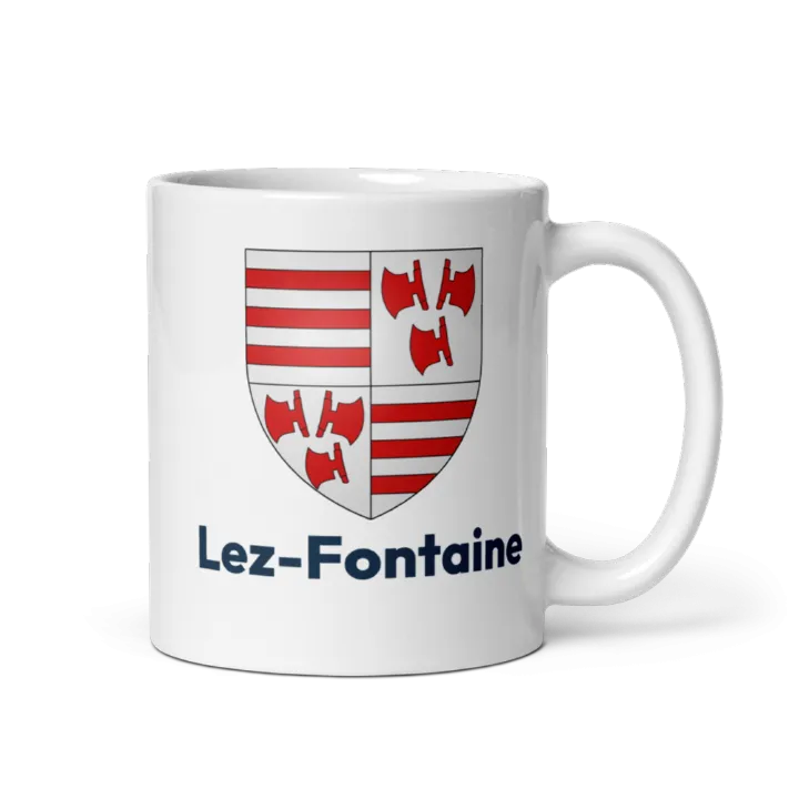 Mug blason de Lez-Fontaine
