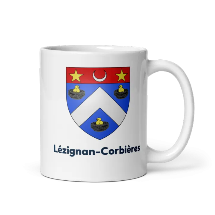 Mug blason de Lézignan-Corbières