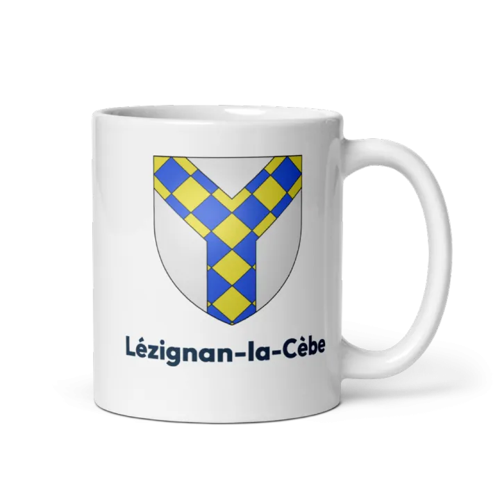 Mug blason de Lézignan-la-Cèbe