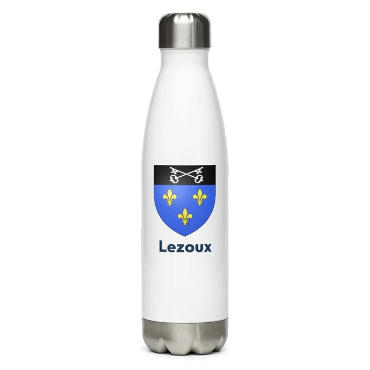 Gourde inox blason de Lezoux