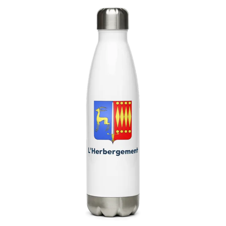 Gourde inox blason de L'Herbergement