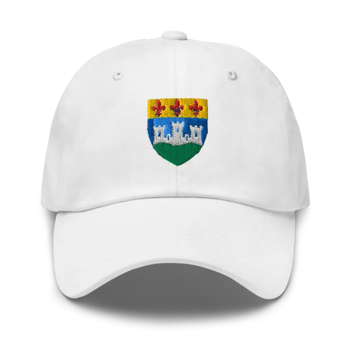 Casquette brodée blason de Lherm