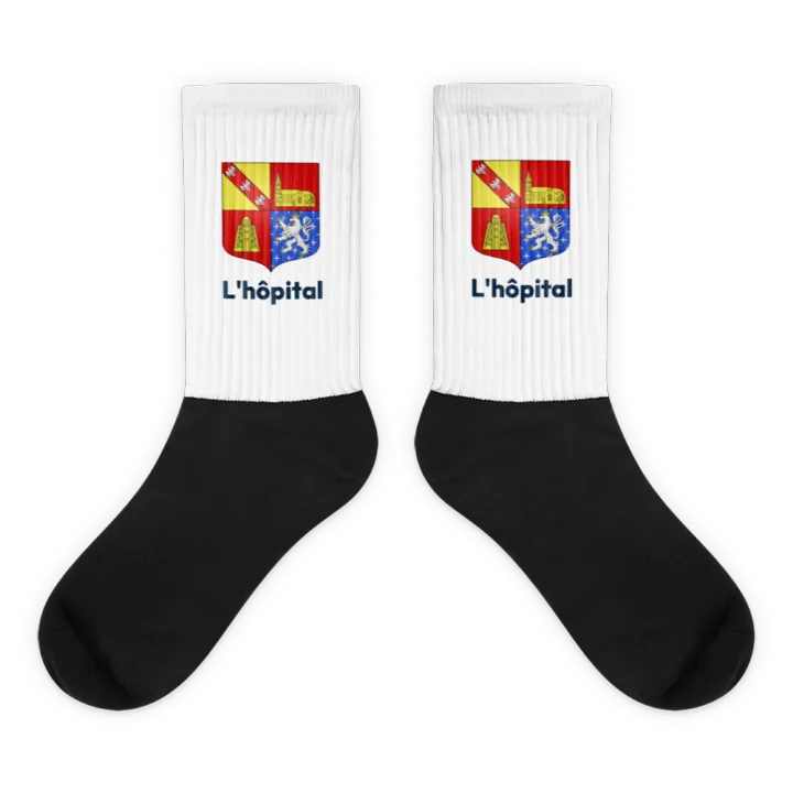 Chaussettes — blason de l'Hôpital