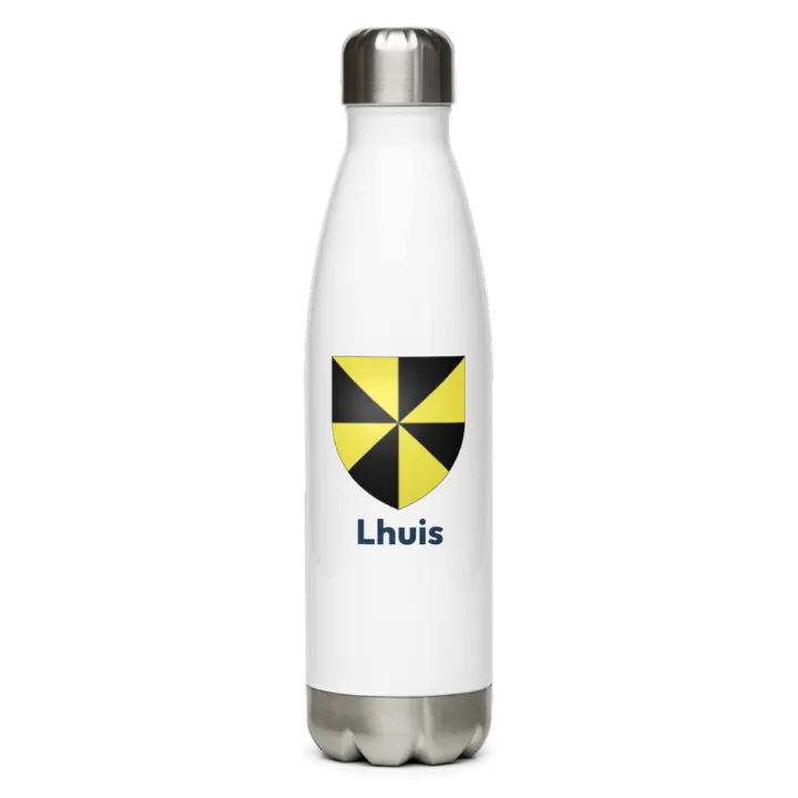 Gourde inox blason de Lhuis