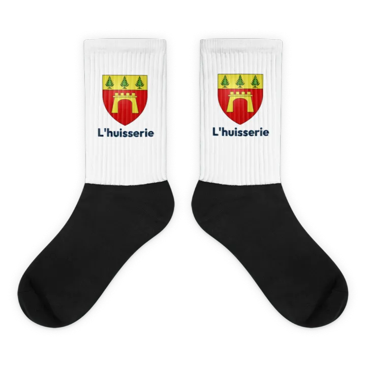 Chaussettes — blason de l'Huisserie