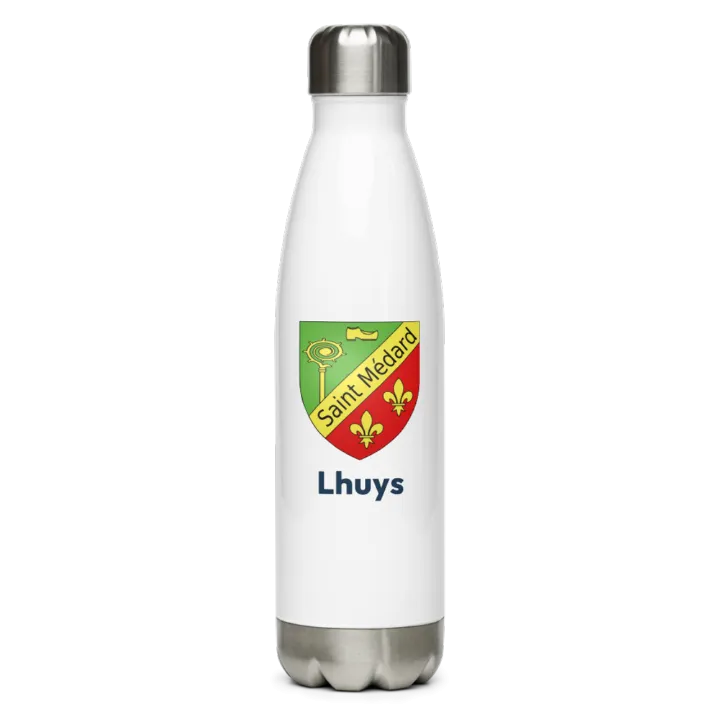 Gourde inox blason de Lhuys