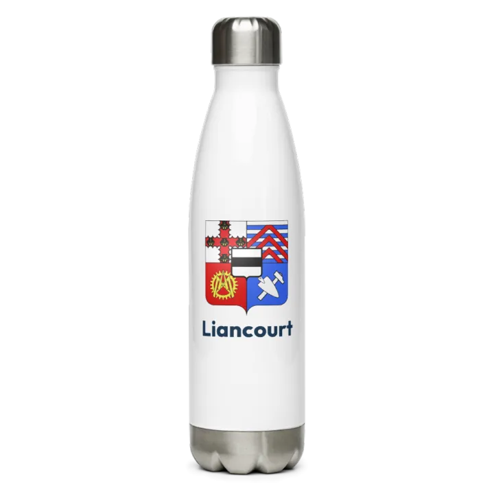Gourde inox blason de Liancourt