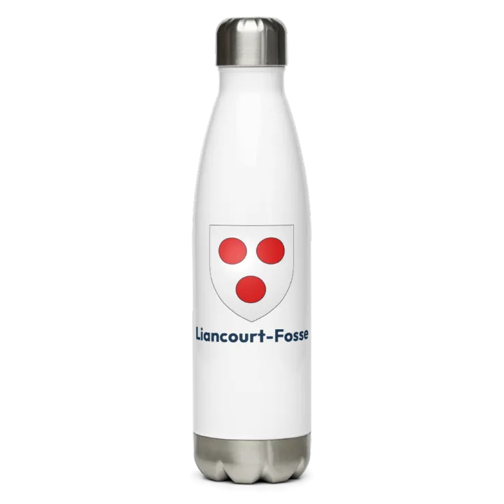 Gourde inox blason de Liancourt-Fosse