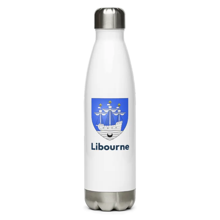Gourde inox blason de Libourne