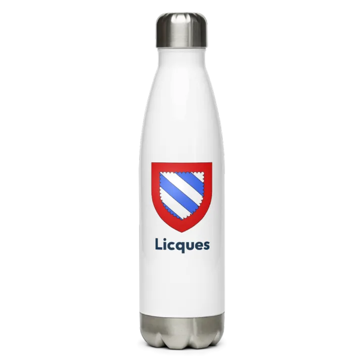 Gourde inox blason de Licques