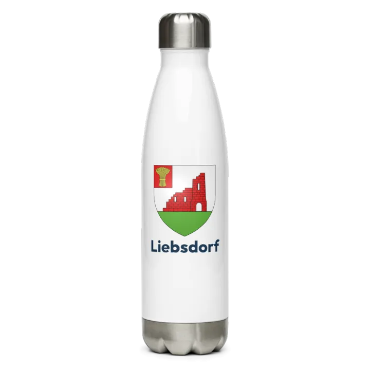 Gourde inox blason de Liebsdorf