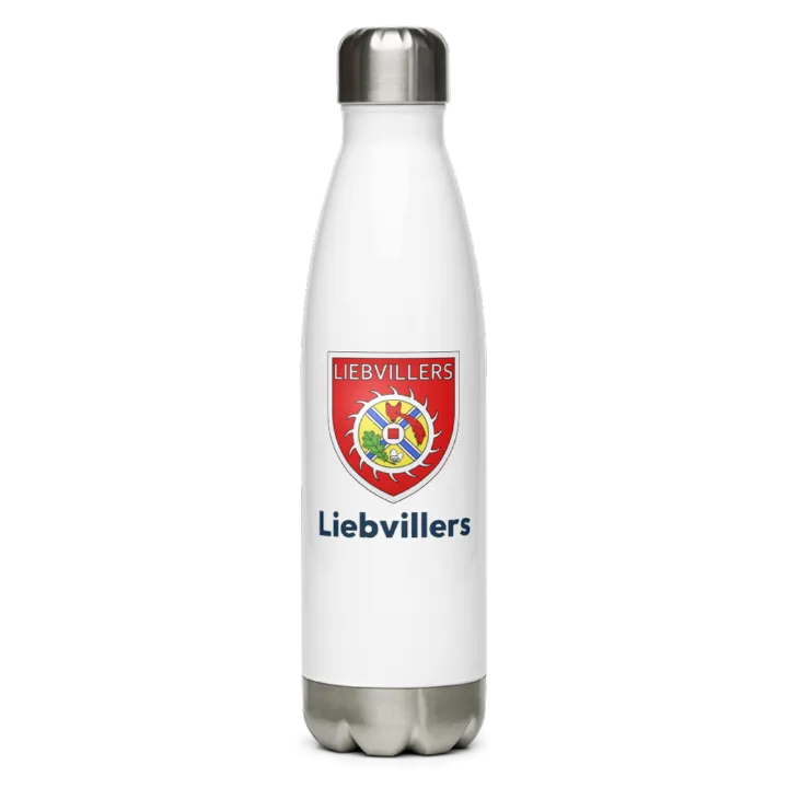 Gourde inox — blason de Liebvillers