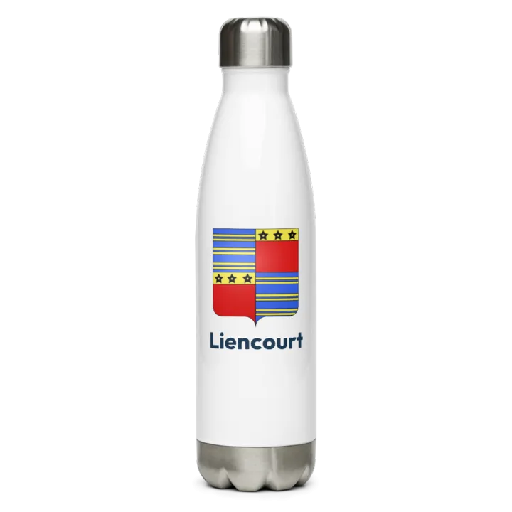Gourde inox blason de Liencourt