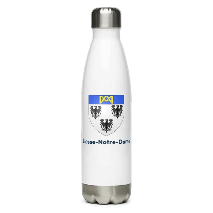 Gourde inox blason de Liesse-Notre-Dame