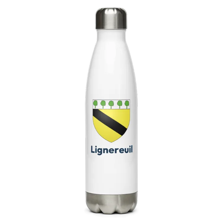 Gourde inox blason de Lignereuil