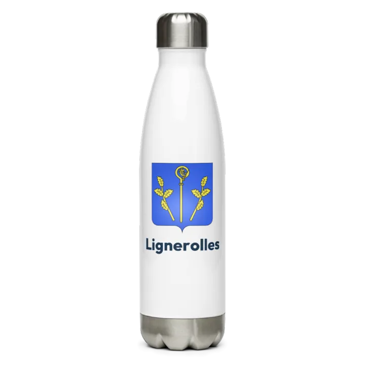 Gourde inox blason de Lignerolles