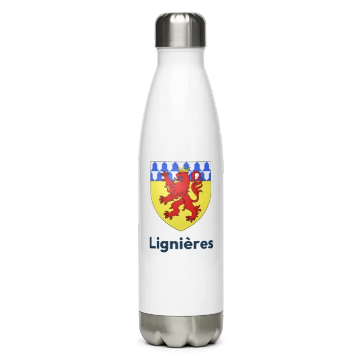 Gourde inox blason de Lignières