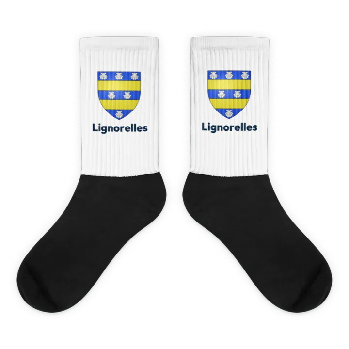 Chaussettes — blason de Lignorelles
