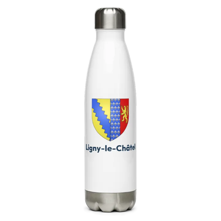 Gourde inox blason de Ligny-le-Châtel