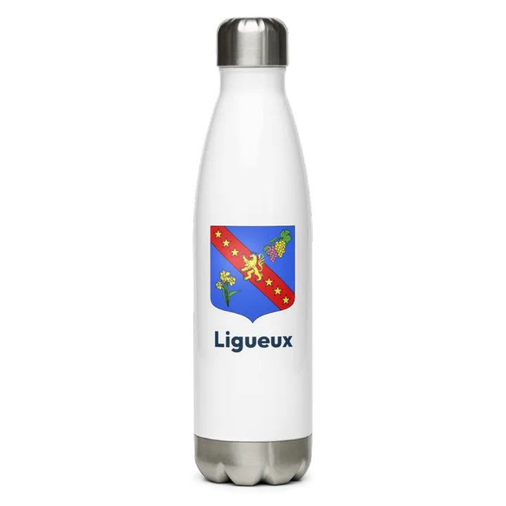 Gourde inox blason de Ligueux