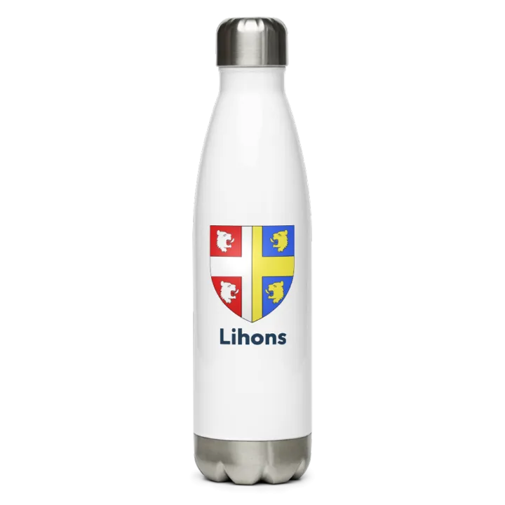 Gourde inox blason de Lihons