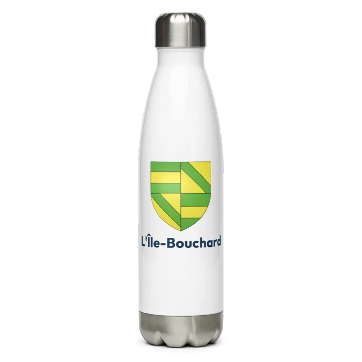 Gourde inox blason de L'Île-Bouchard