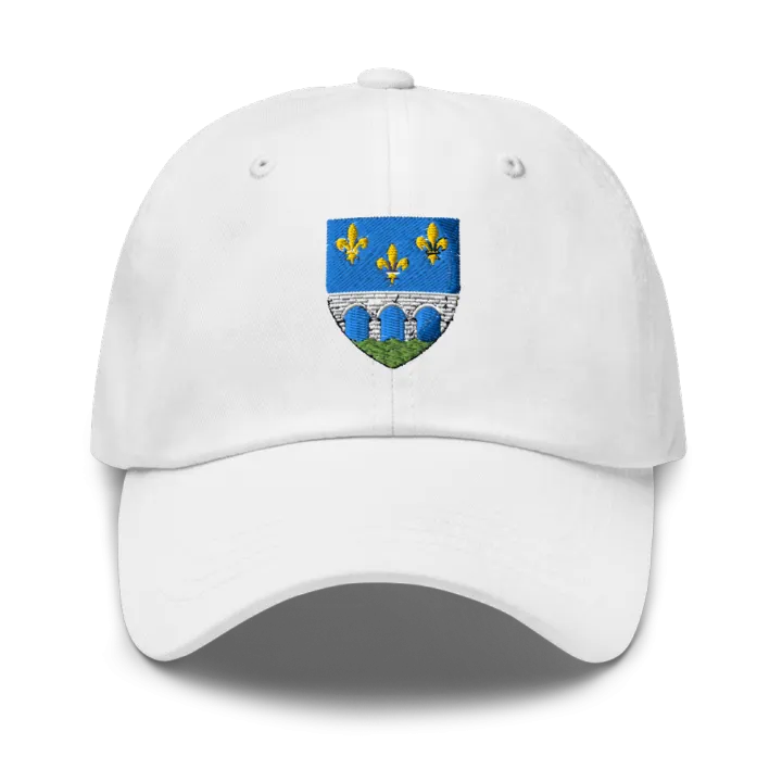 Casquette brodée blason de Limay