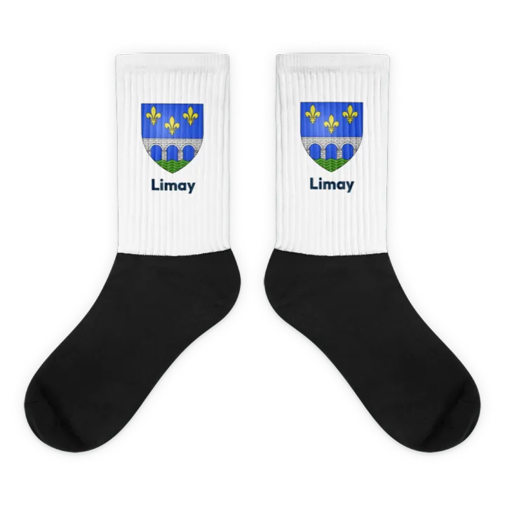 Chaussettes — blason de Limay