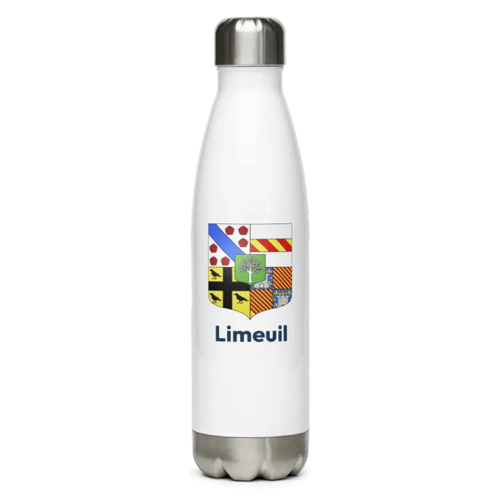 Gourde inox blason de Limeuil