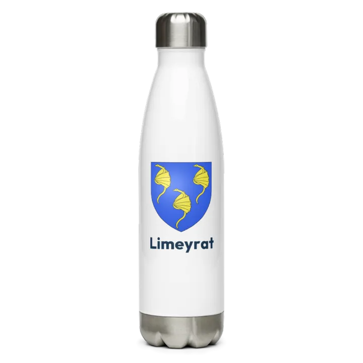 Gourde inox blason de Limeyrat