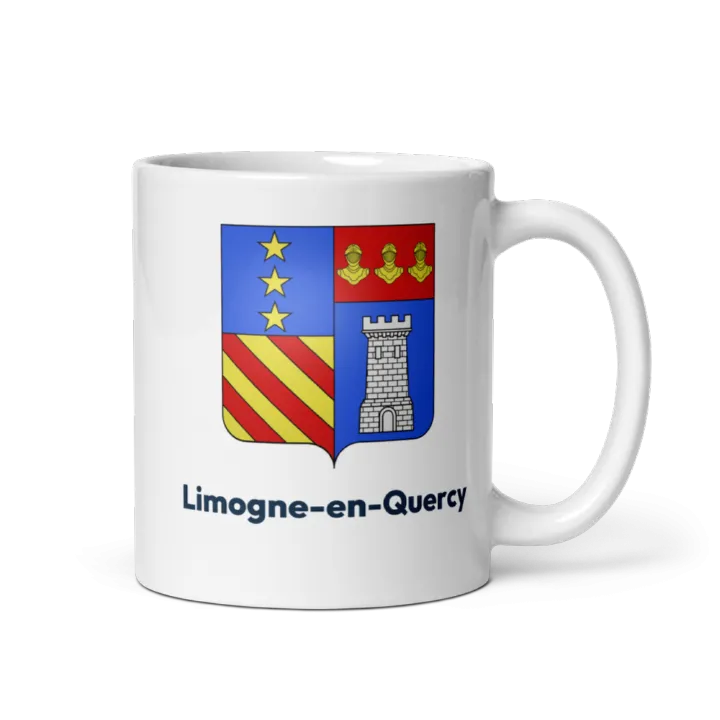 Mug blason de Limogne-en-Quercy