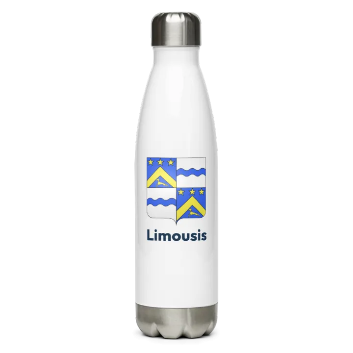 Gourde inox blason de Limousis