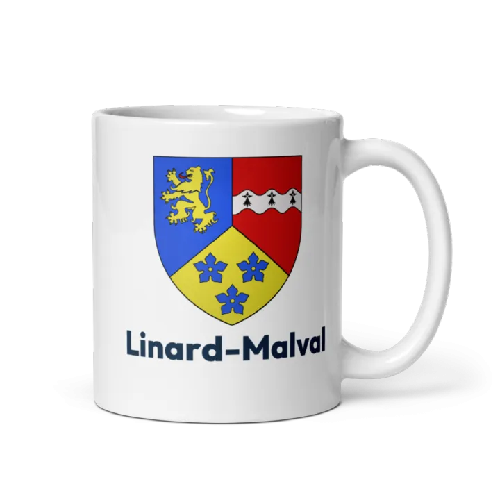 Mug blason de Linard-Malval