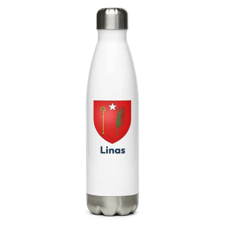 Gourde inox blason de Linas