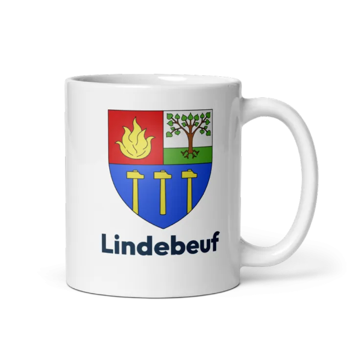 Mug blason de Lindebeuf