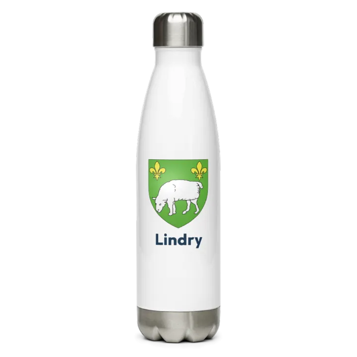 Gourde inox blason de Lindry