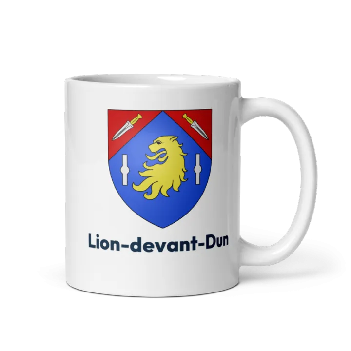 Mug blason de Lion-devant-Dun