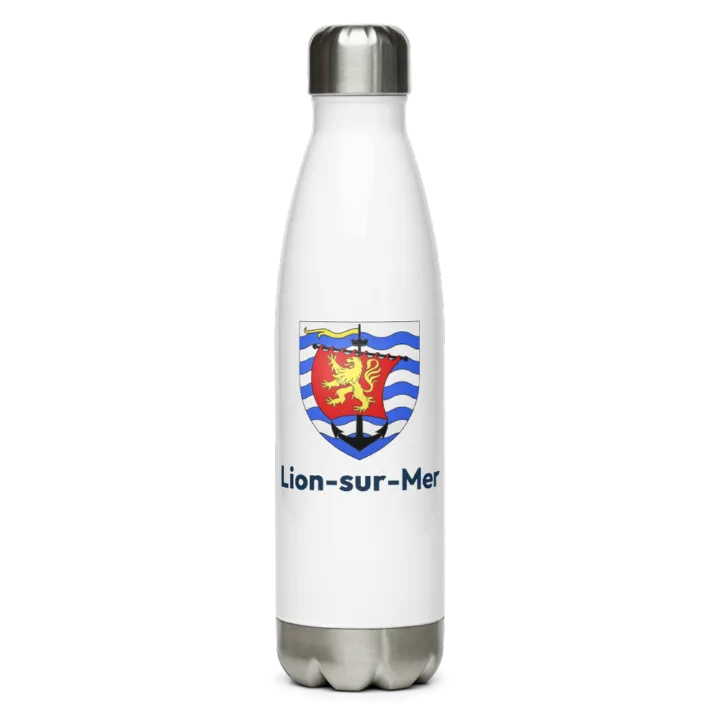 Gourde inox — blason de Lion-sur-Mer