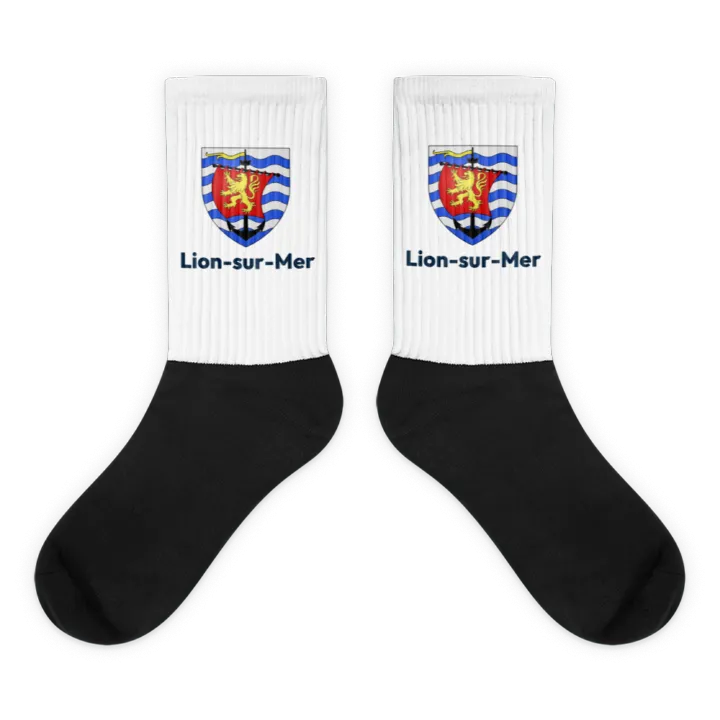 Chaussettes — blason de Lion-sur-Mer