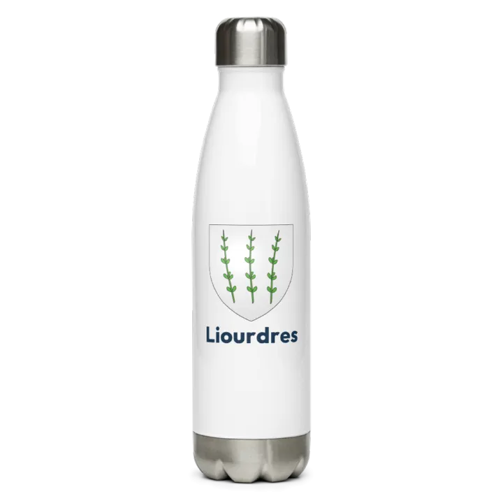 Gourde inox blason de Liourdres