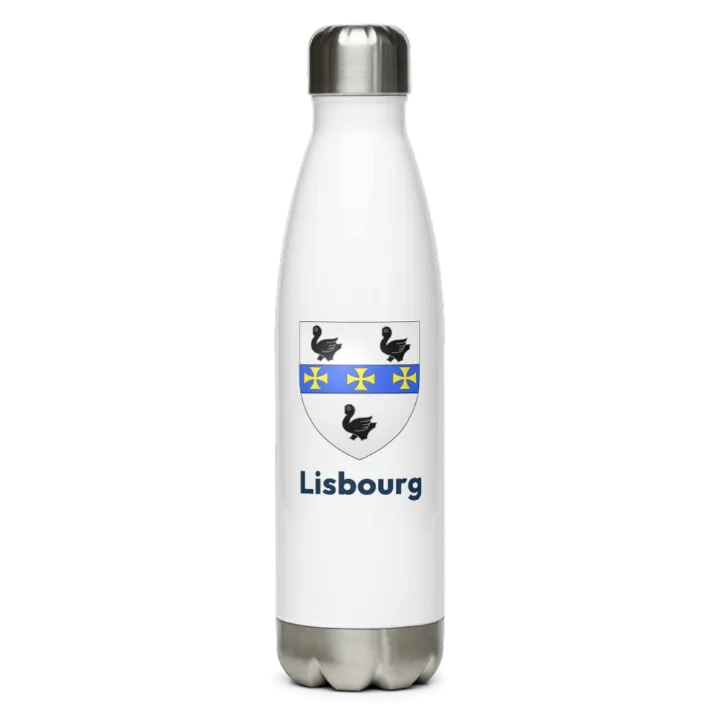 Gourde inox blason de Lisbourg