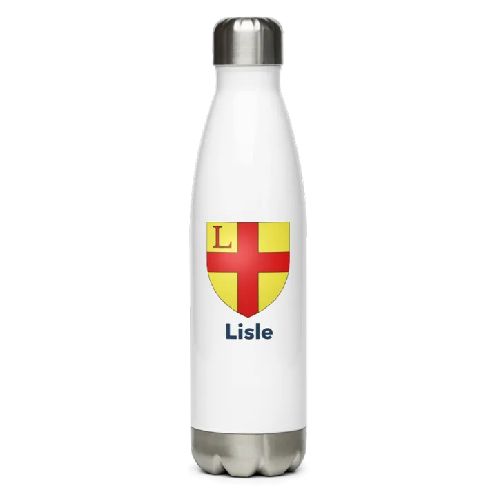 Gourde inox blason de Lisle