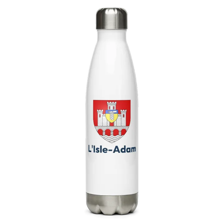 Gourde inox blason de L'Isle-Adam