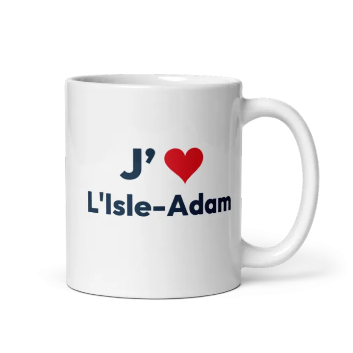Mug « J’❤ L'Isle-Adam »