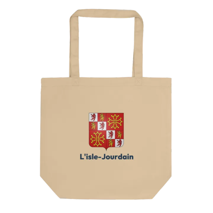 Tote bag coton bio — blason de l'Isle-Jourdain