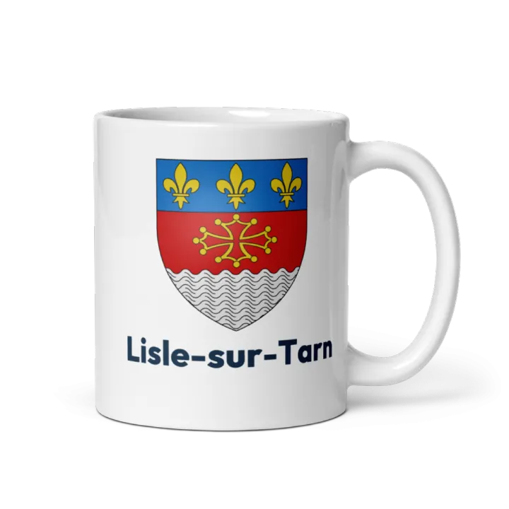 Mug blason de Lisle-sur-Tarn