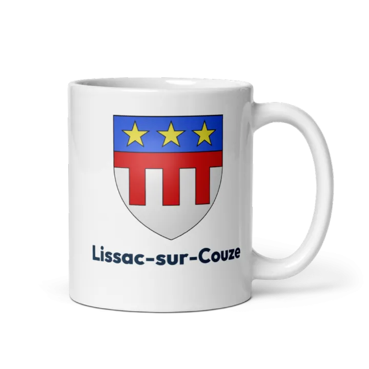 Mug blason de Lissac-sur-Couze