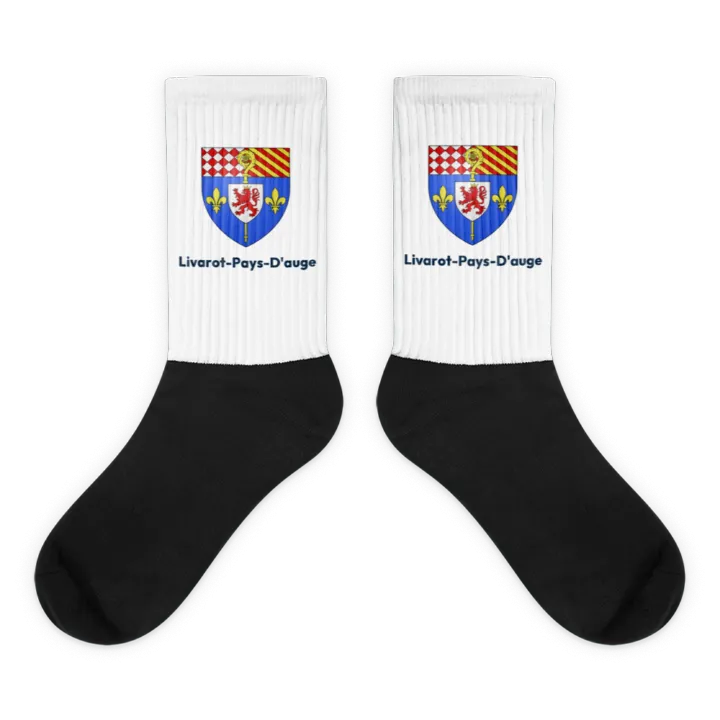 Chaussettes — blason de Livarot-Pays-d'Auge