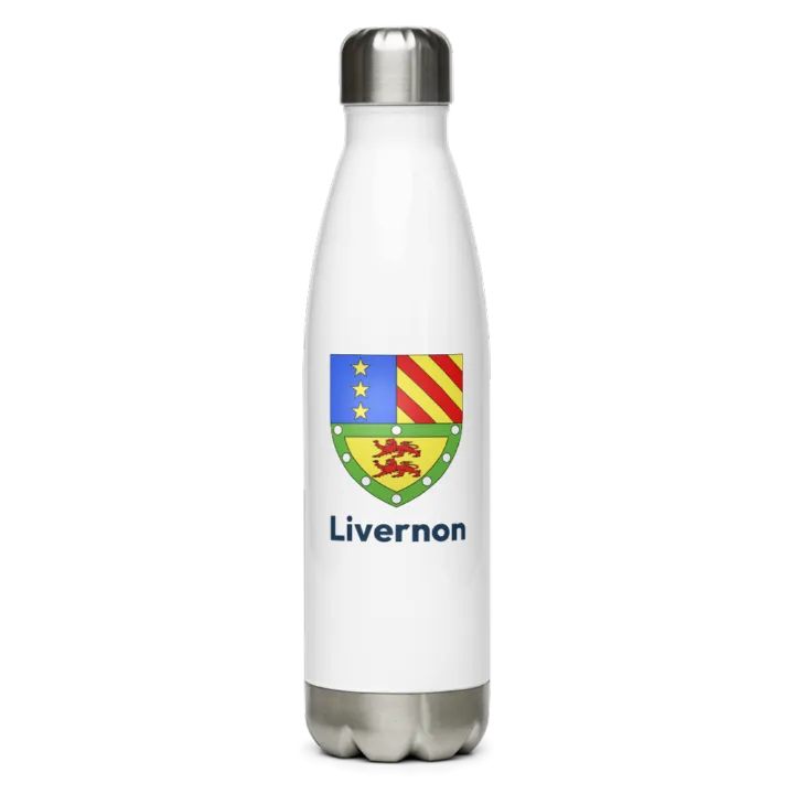 Gourde inox blason de Livernon