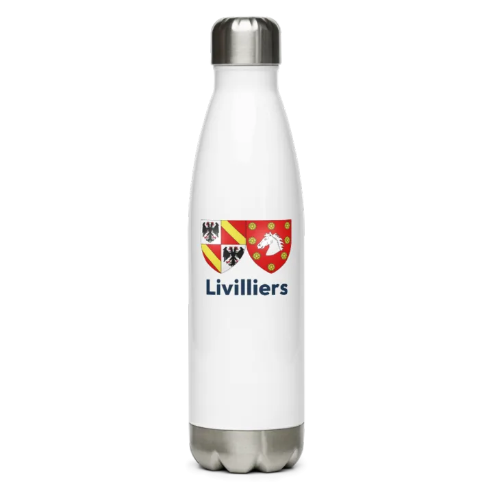 Gourde inox — blason de Livilliers
